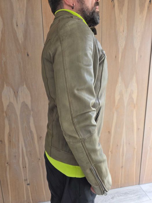 Casaco de pele genuína italiana Bray