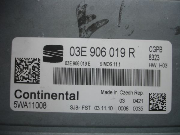 Centralina motor / ECU SEAT Ibiza IV (6J5, 6P1)