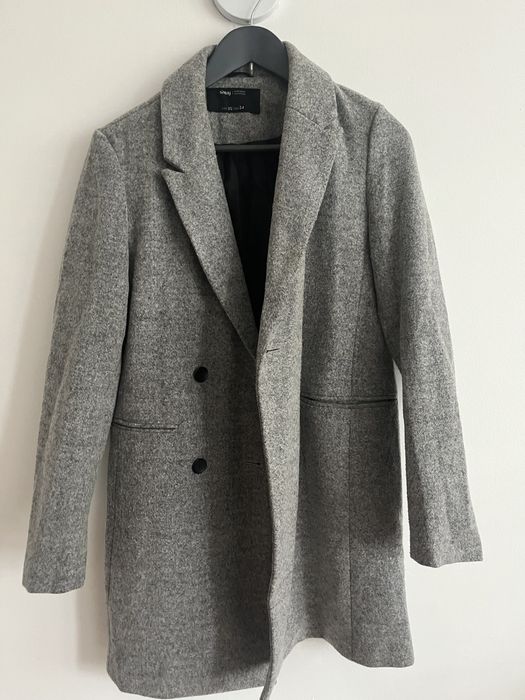 Plaszcz szary sinsay jesienny