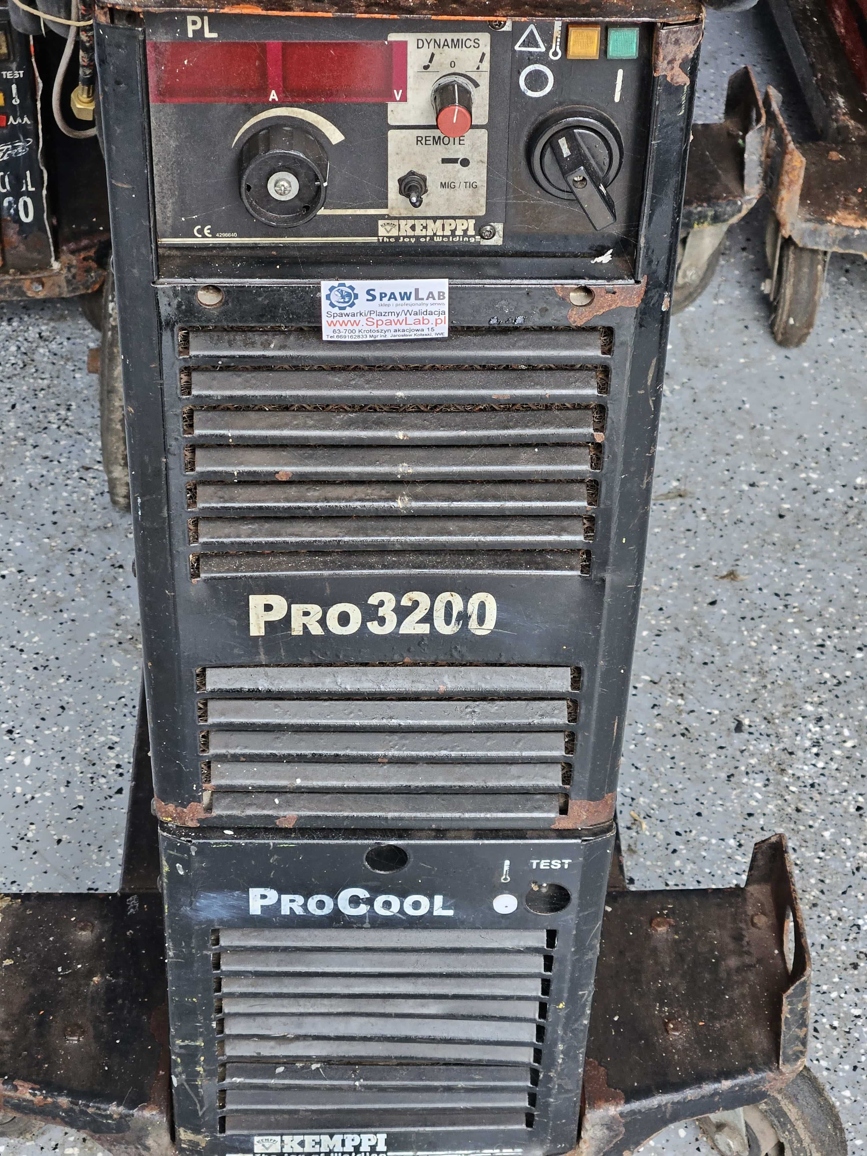 Spawarka Kemppi PRO 3000 TIG DC 300A PULS MiniLog / Mamy Dużo Spawarek