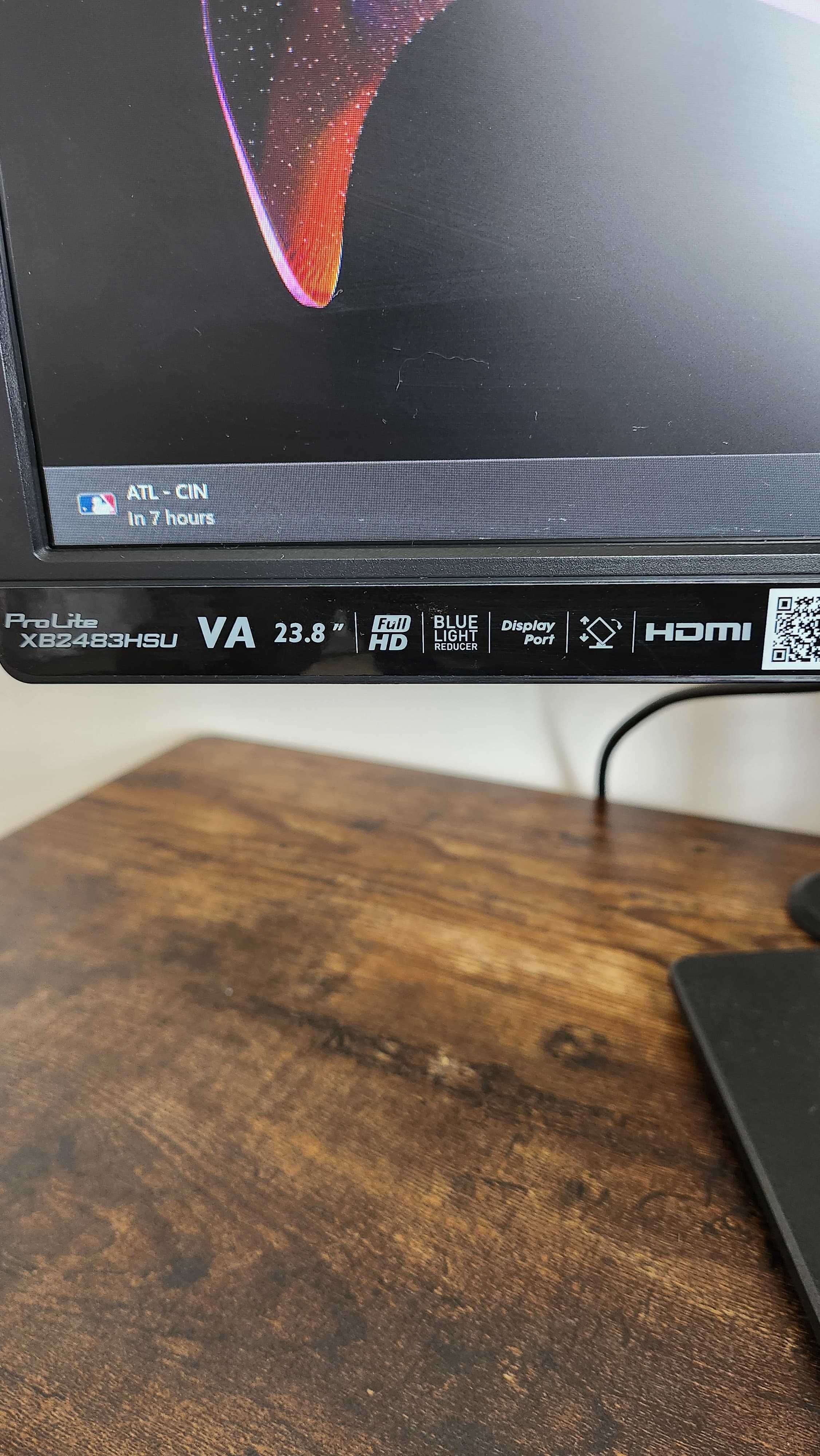 2x Monitory iiyama 23.8" (Idealny Stan) – 200 PLN za sztukę