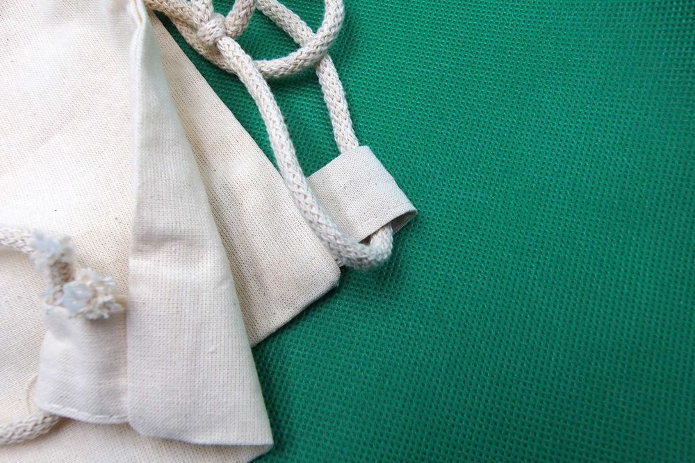 LEKKI NOWY PLECAK płócienny worek sznurek linka płótno BEZ LOGO, len