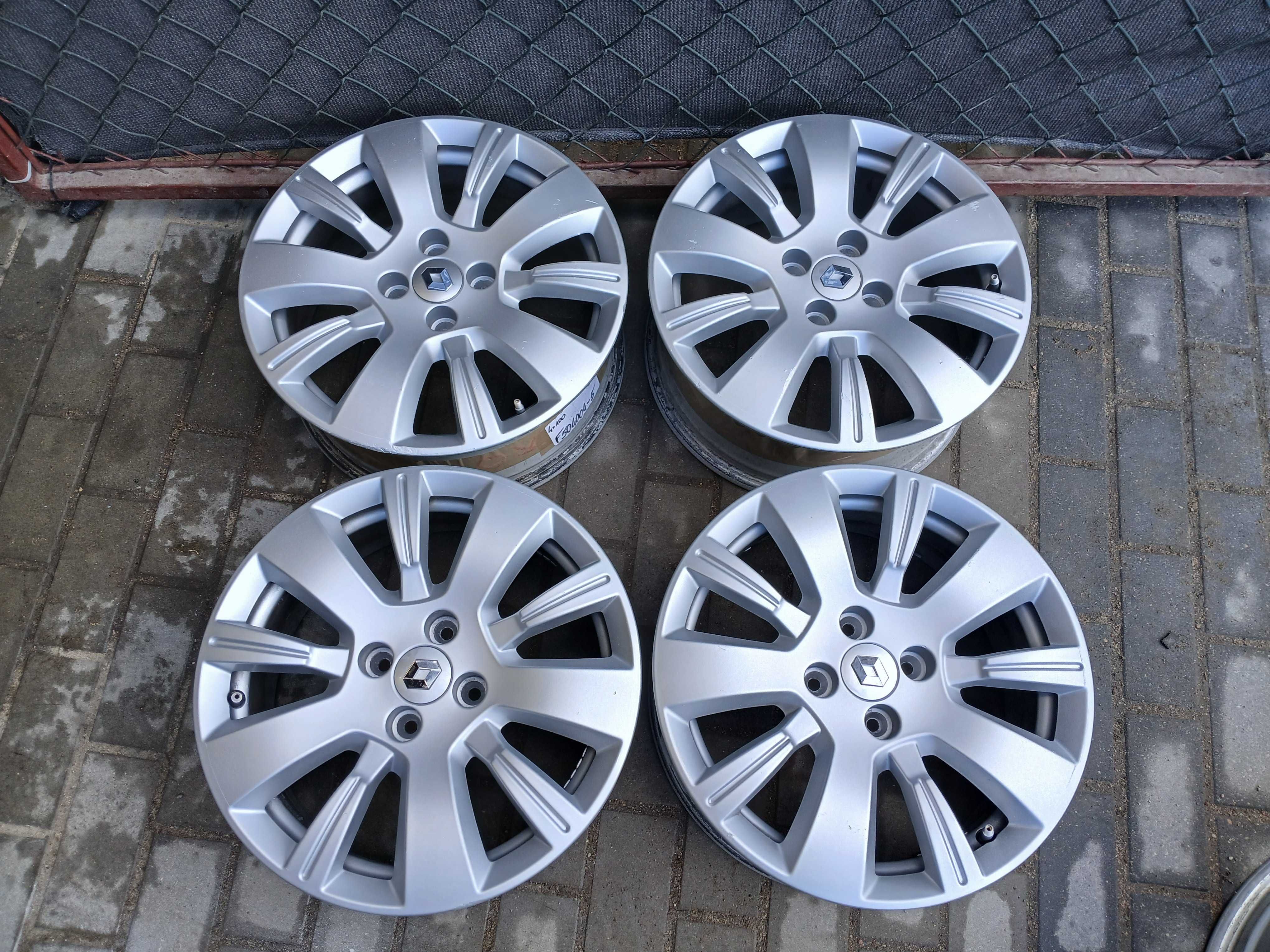 4x felgi 16 4x100 Renault Captur Clio Scenic Dacia Dokker Sandero