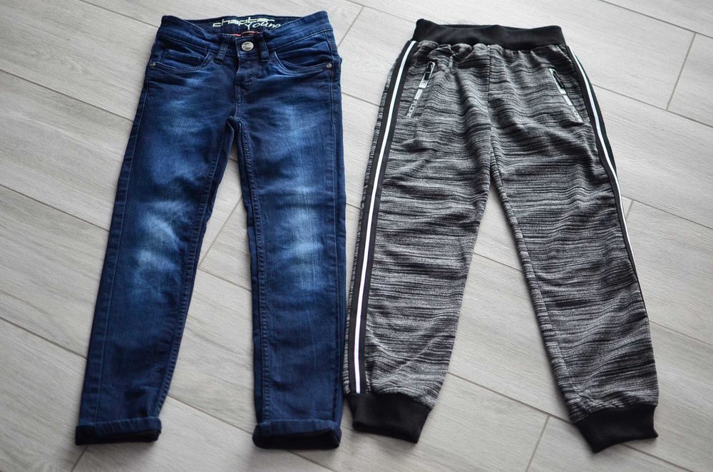 2 pary spodni chłopięcych 134 jak nowe