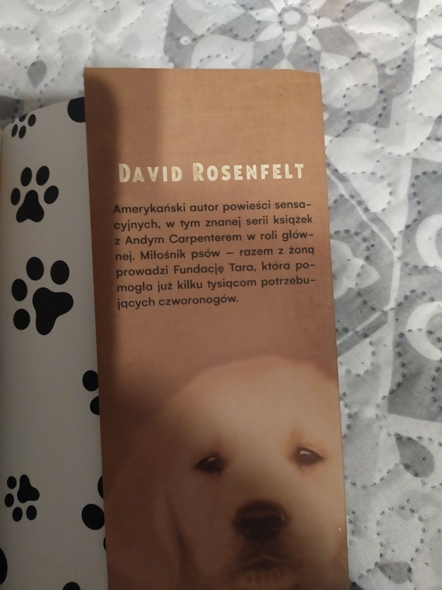 Książka pomocna łapa Dawid rosenfelt kryminalna zagadka z psami