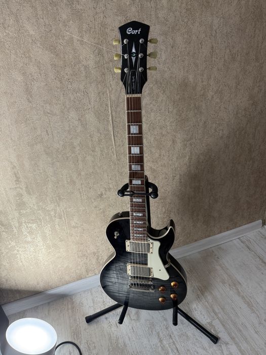Електрогітара CORT CR250 (TRANS BLACK)