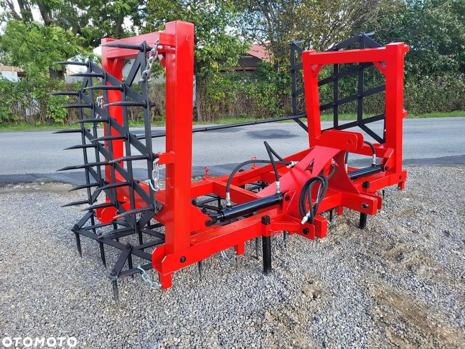 BRONY POLOWE HYDRAULICZNIE składane CIĘŻKIE *5pól *2 siłowniki *20 ząb