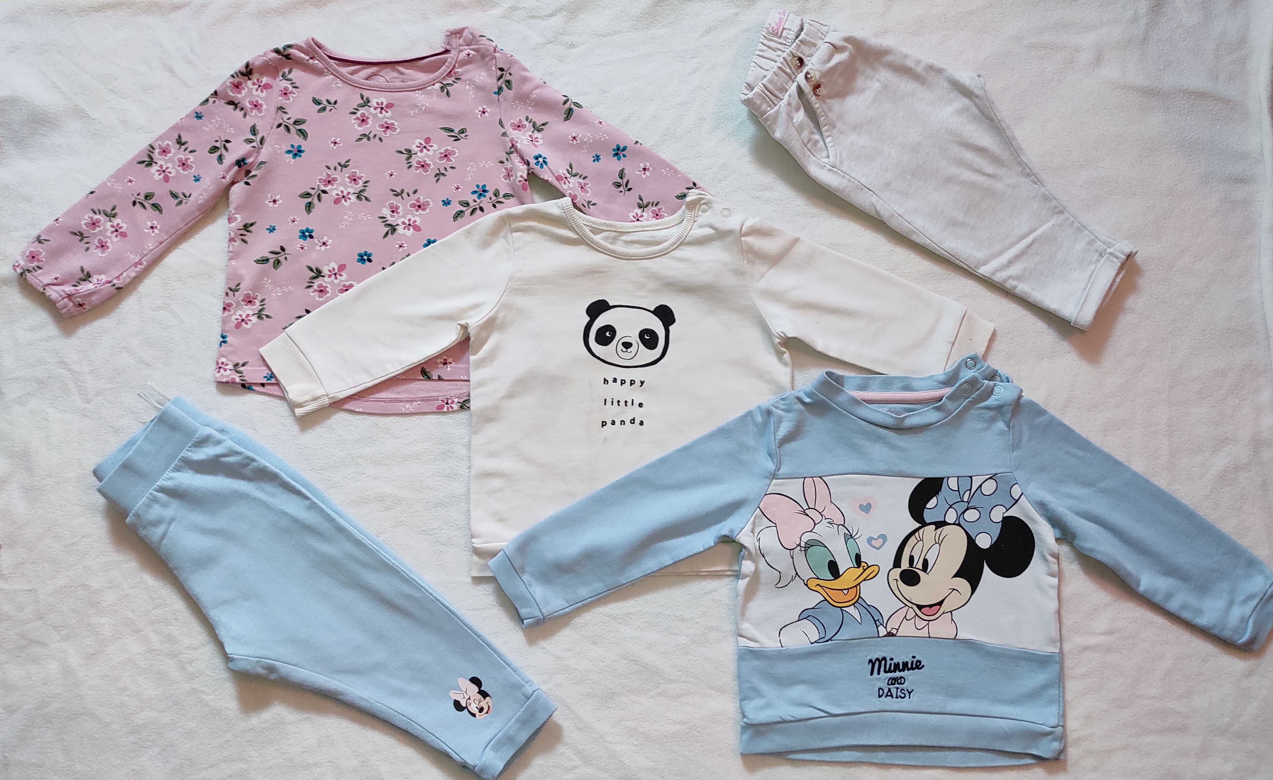 muitas roupas para uma menina de 9 a 12 meses