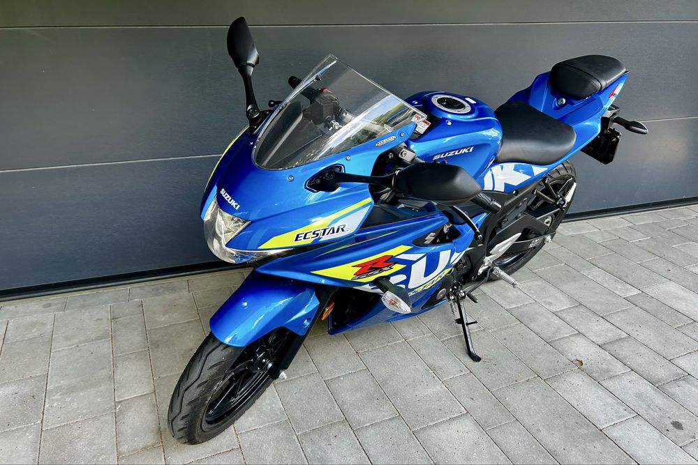 Suzuki GSXR 125 rocznik 2022 przebieg 3755km kat. A / B