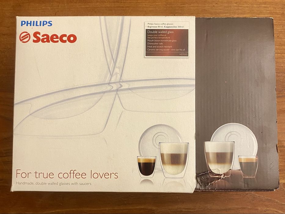 Super zestaw szklanek Saeco Philips