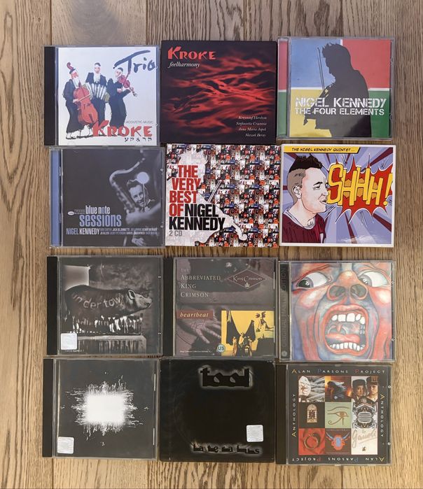 Wielka kolekcja plyt CD - 254 sztuki