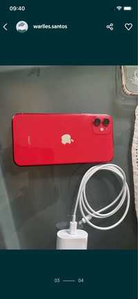 Iphone 11 Red com 64GB em perfeito estado em android