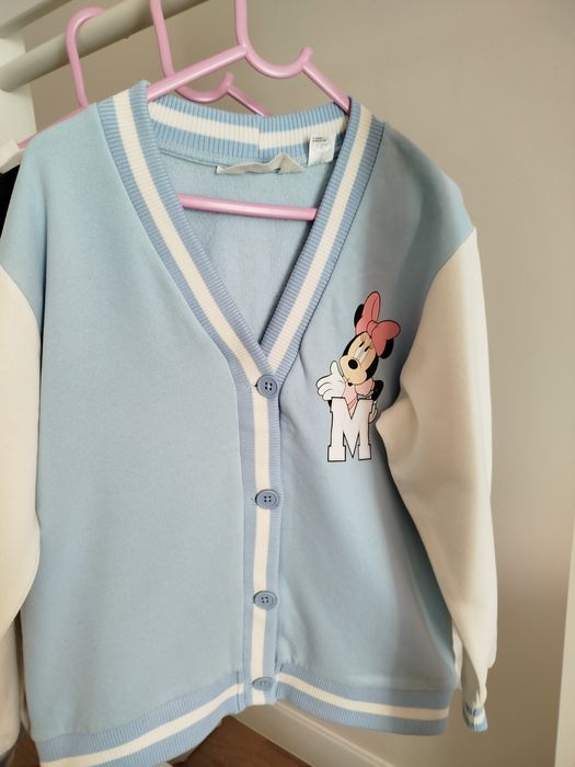 Zadbane Hm kardigan sweter bluza 4 szt. 134/140