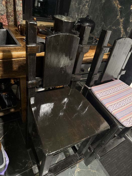 Барные стулья с дерева