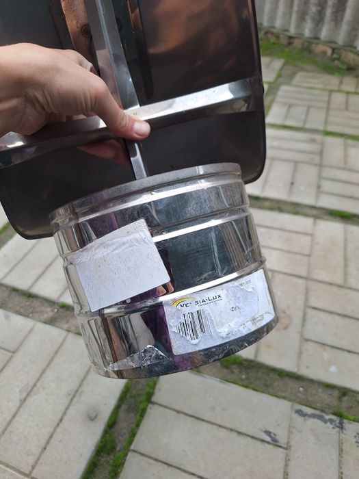 Флюгель с нержавіючої сталі 180мм