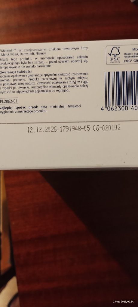 Mleko modyfikowane HiPP Bio Combiotyk 1 - 2 opakowania