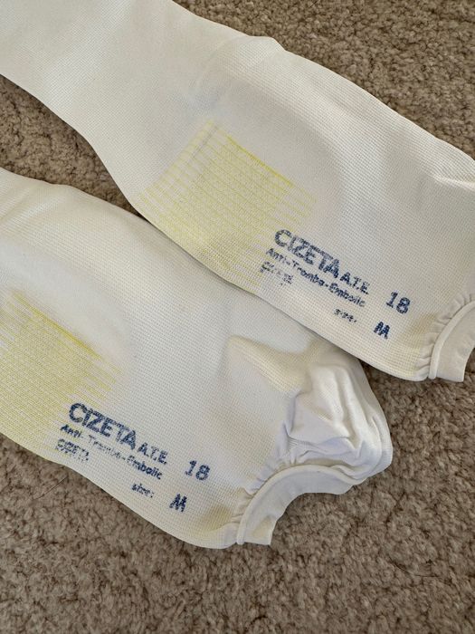 Meias anti embolismo / compressão pós operatório ou viagens de avião