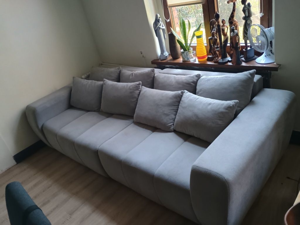 Kanapa FOCUS, duża sofa, funkcja spania