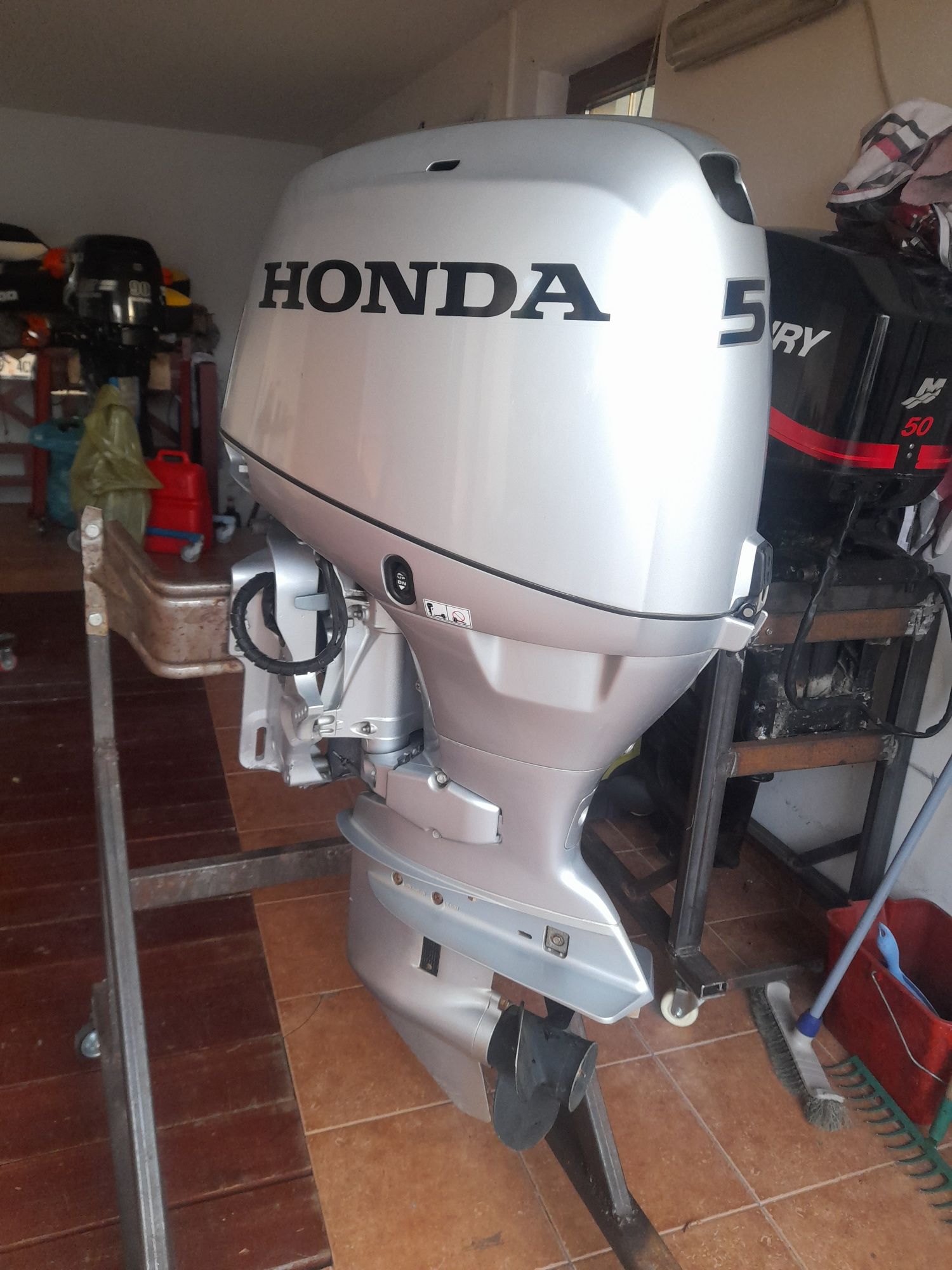 Silnik zaburtowy Honda BF50 EFI stopa krotka S 2017 30mth trym manetka