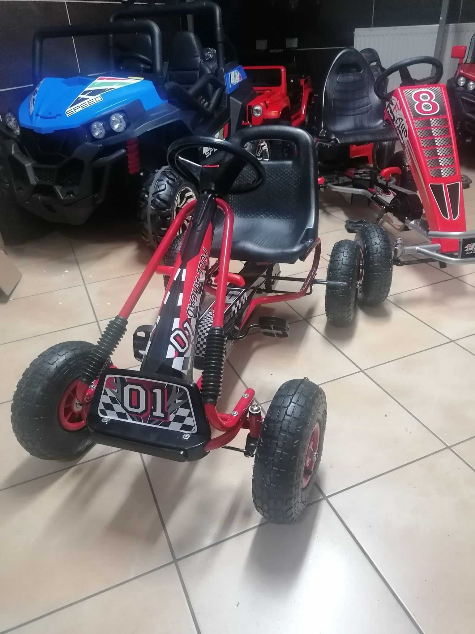 Gokart dla dzieci na pedały Odbiór Wysyłka Sklep