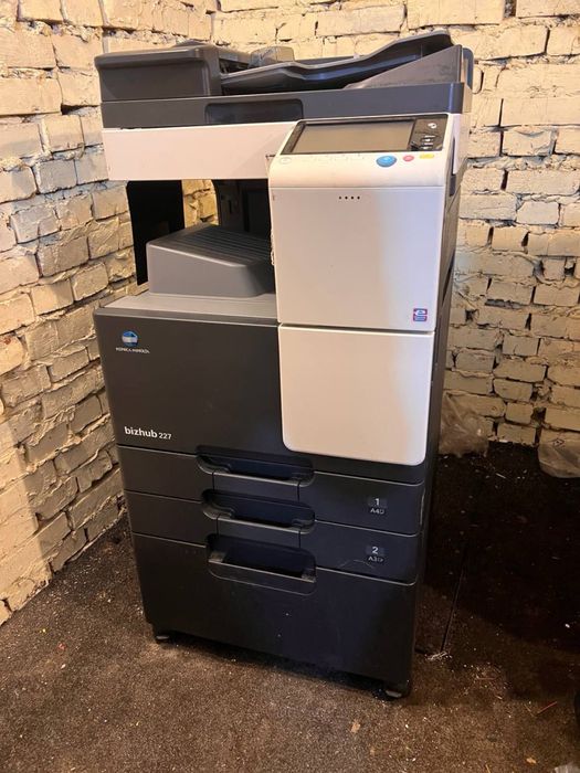 KONICA MINOLTA bizhub 227 (мер. принтер/копір/сканер)