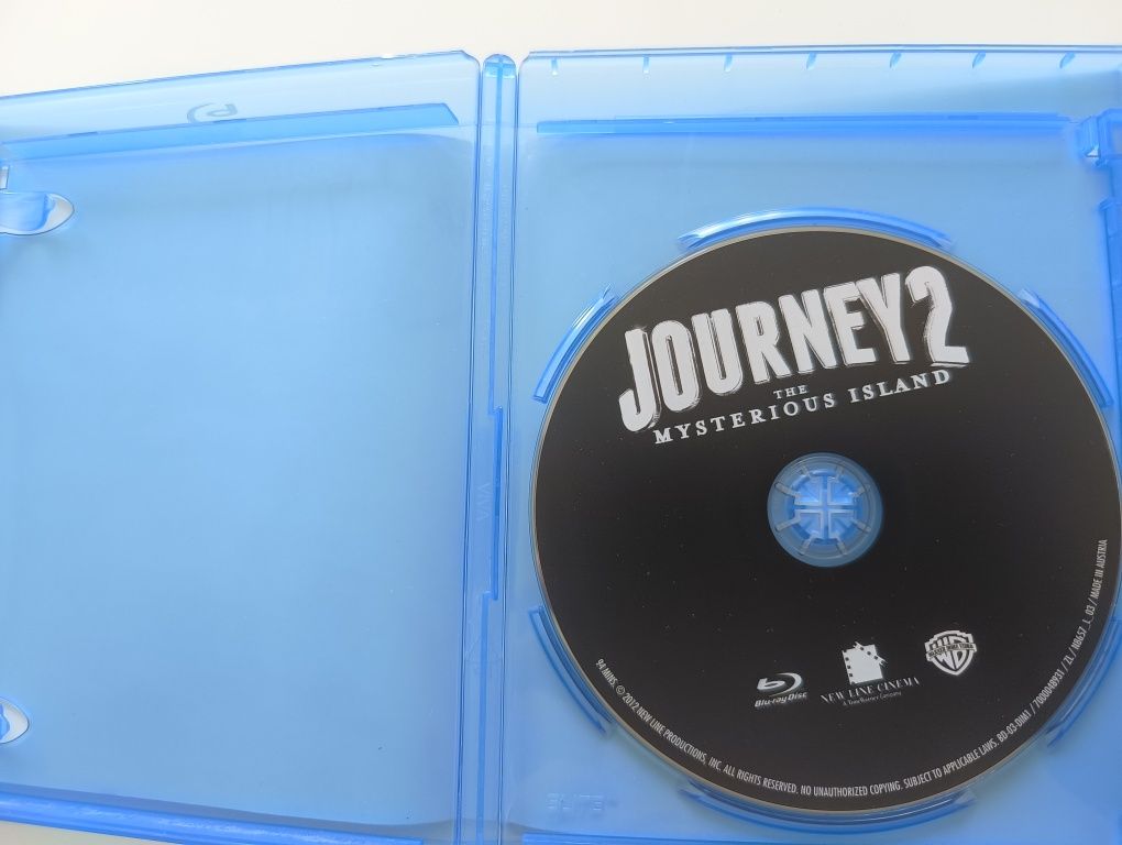 Podróż na tajemniczą wyspę, JOURNEY 2, Blu-ray, polska wersja językowa