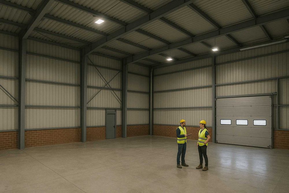 Wynajem magazynu – 390 m² | Parking | Rampa | Wjazd TIR