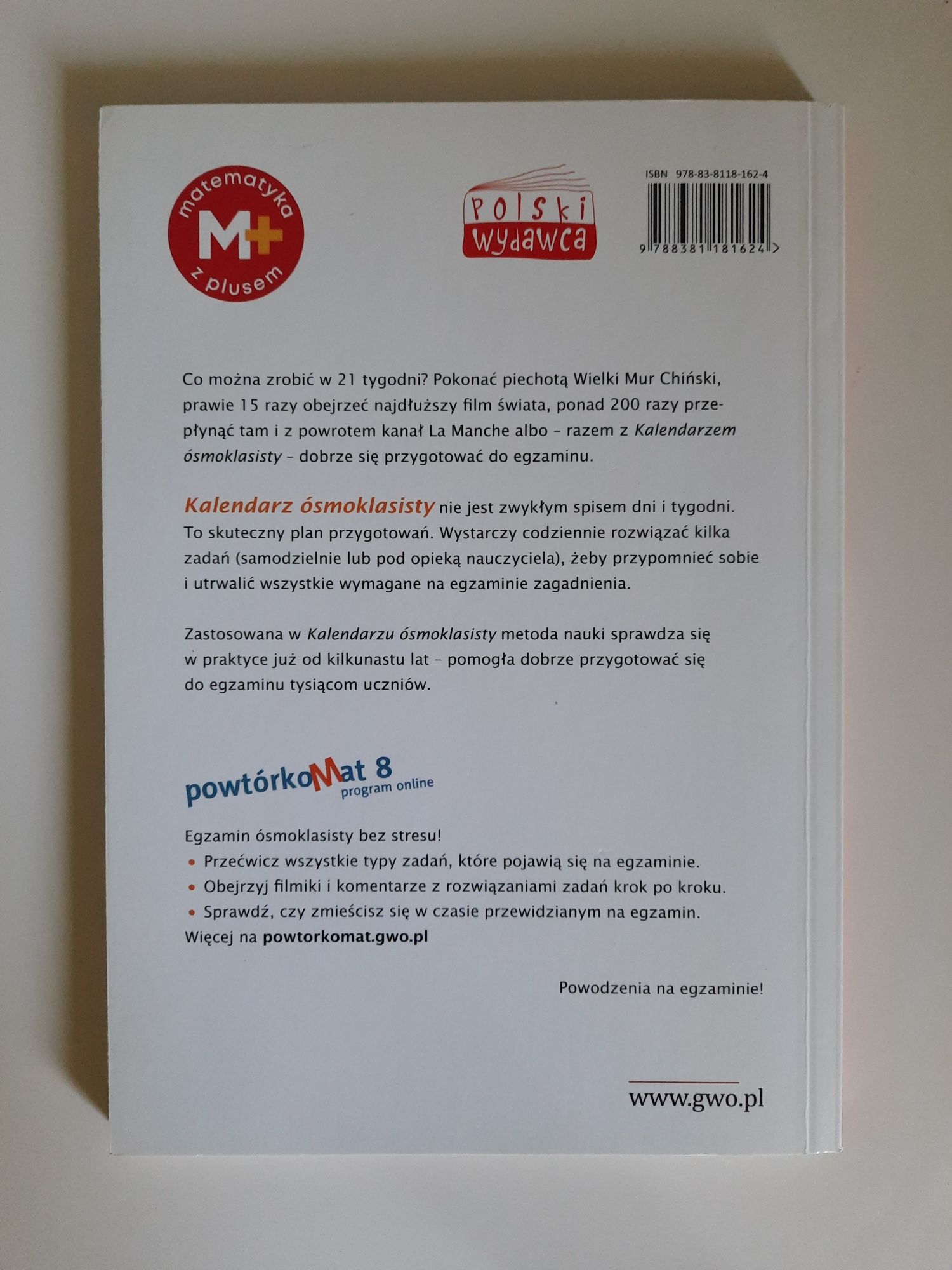 Kalendarz ośmioklasisty