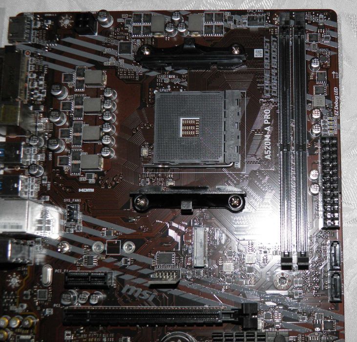 AM4 MSI A520M -A PRO б/в
