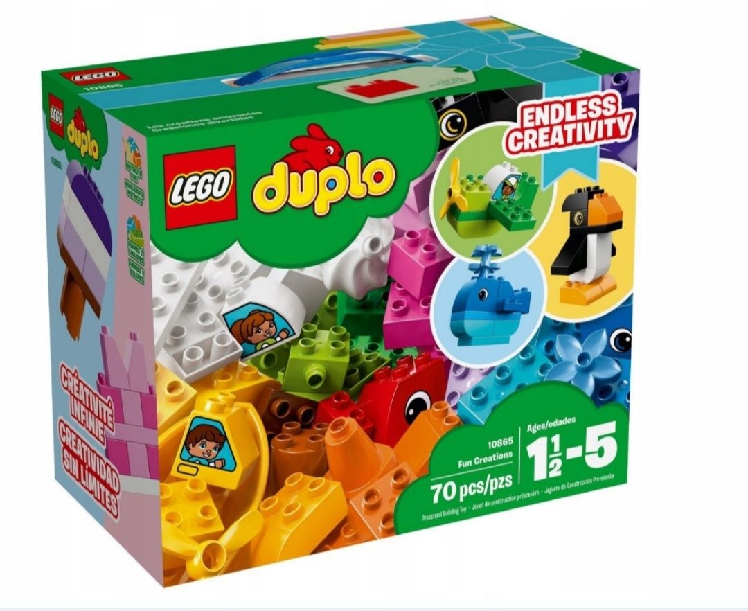 Mix zestawów klocków LEGO DUPLO