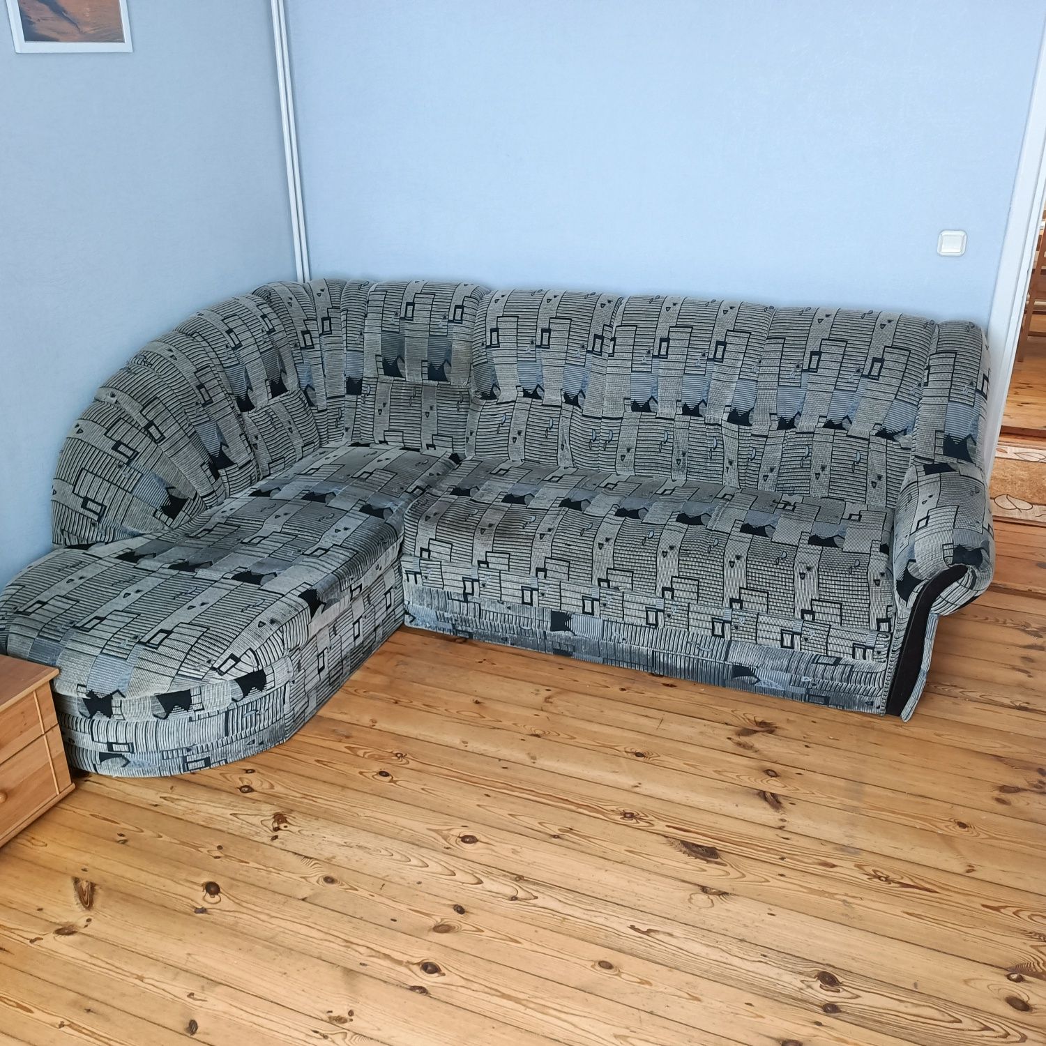 Narożnik lewostronny z funkcją spania
