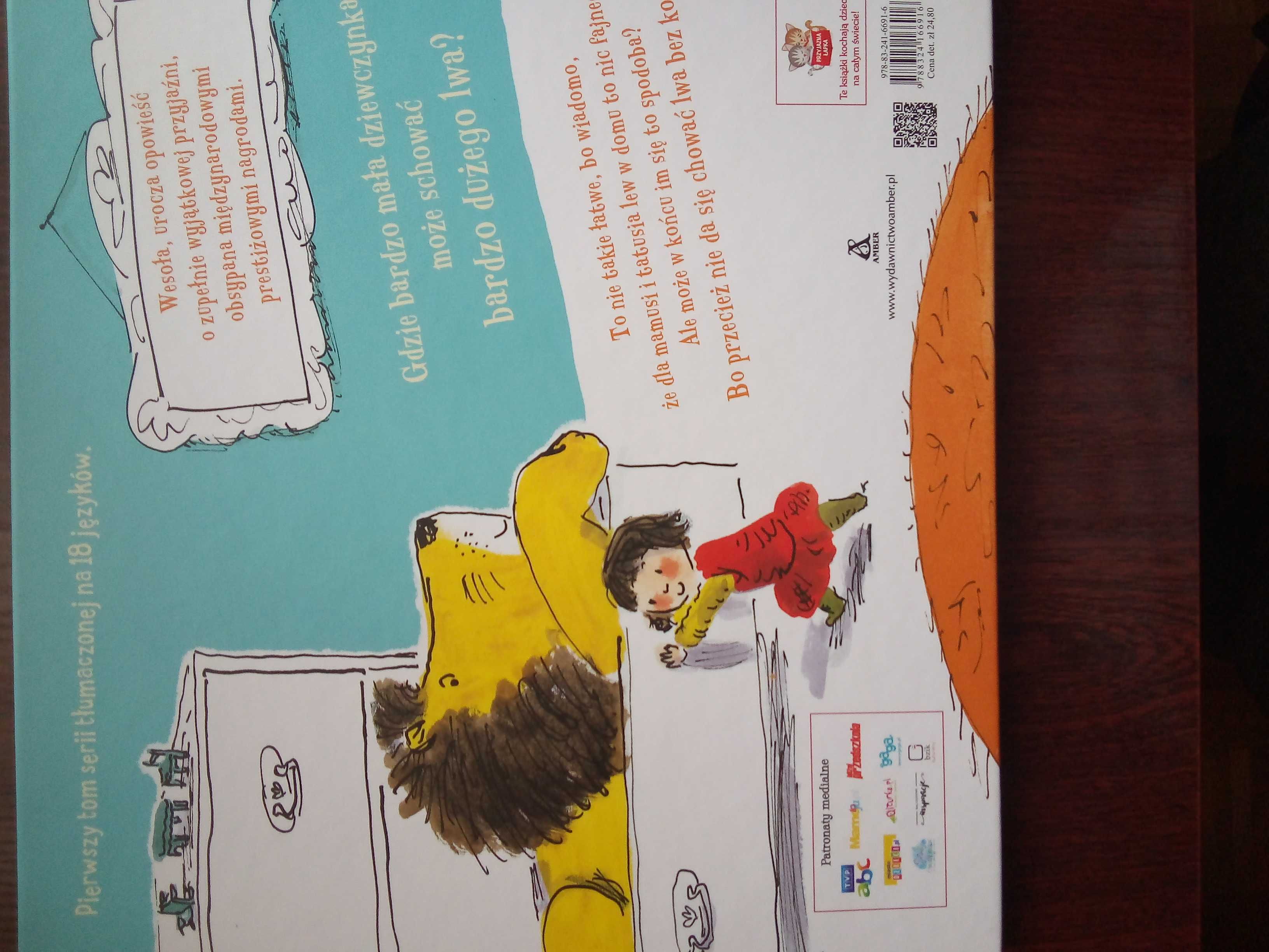 NOWA Książka dla dzieci światowy bestseller Jak schować lwa