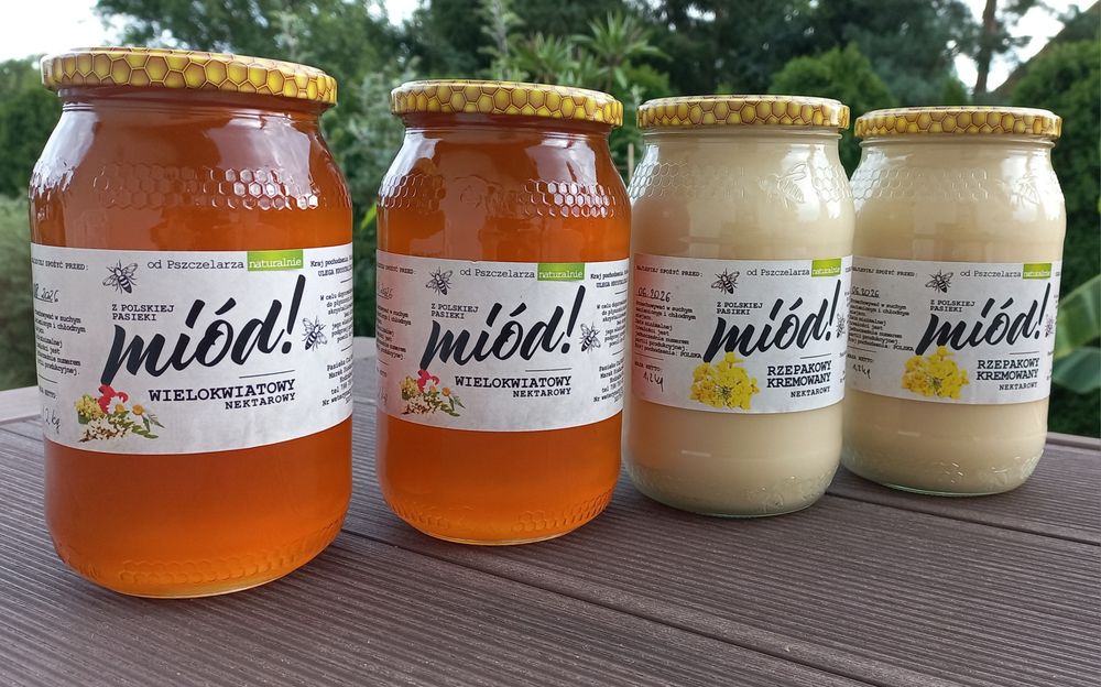 Miód z własnej pasieki