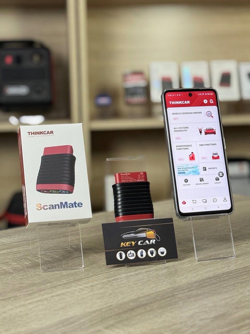 Сканер для діагностики авто Thinkcar ScanMate