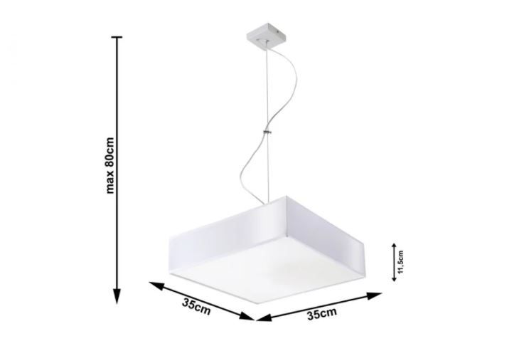 Lampa wisząca Sollux. Stan IDEALNY.