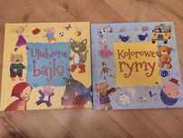 Dwie książki - Kolorowe Rymy, Ulubione bajki, wyd. Olesiejuk