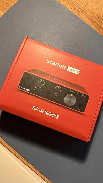 NOWY interfejs audio Focursite Scarlett Solo 3gen