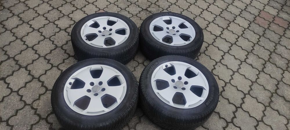 Audi a3 8p Koła Felgi aluminiowe 17 5x112 7,5J ET 56 Opony Michelin
