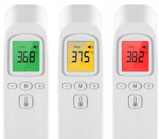 TERMOMETR bezdotykowy ELEKTRONICZNY na podczerwień NOWY