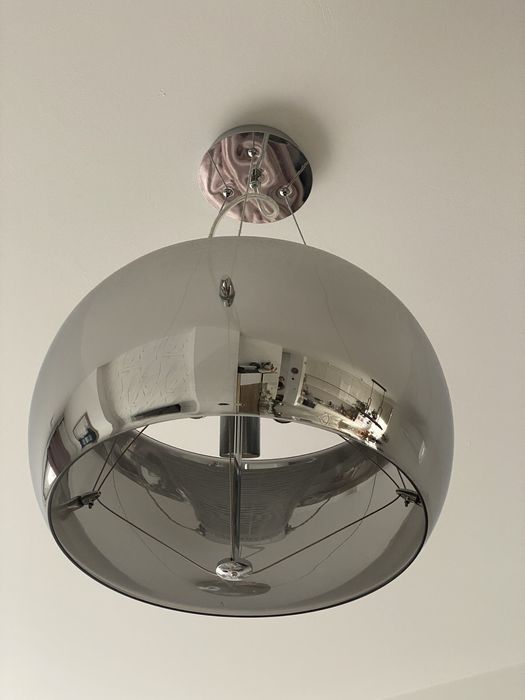 Piękna lampa sufitowa glamour
