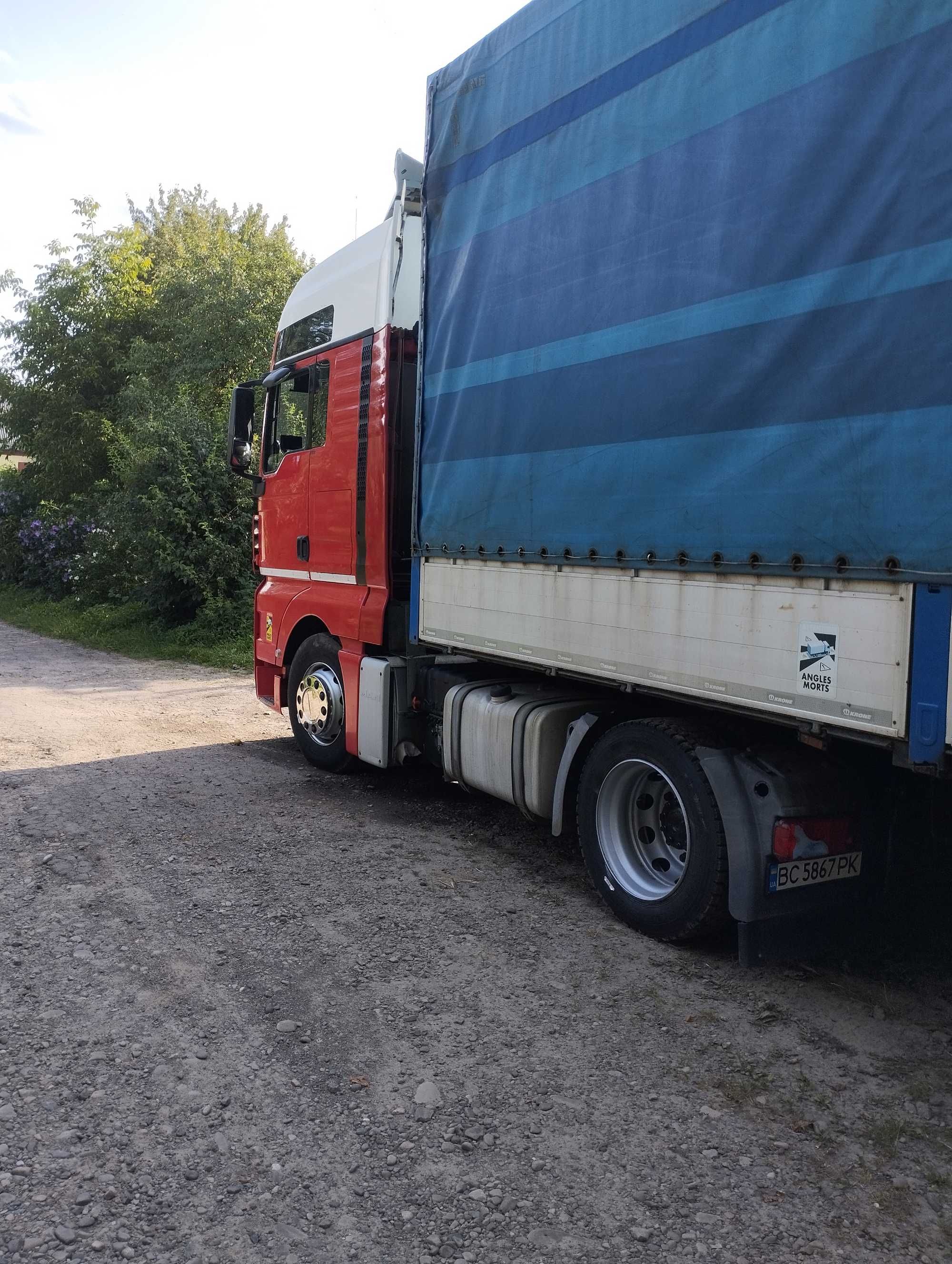 Продам напів причіп KRONE