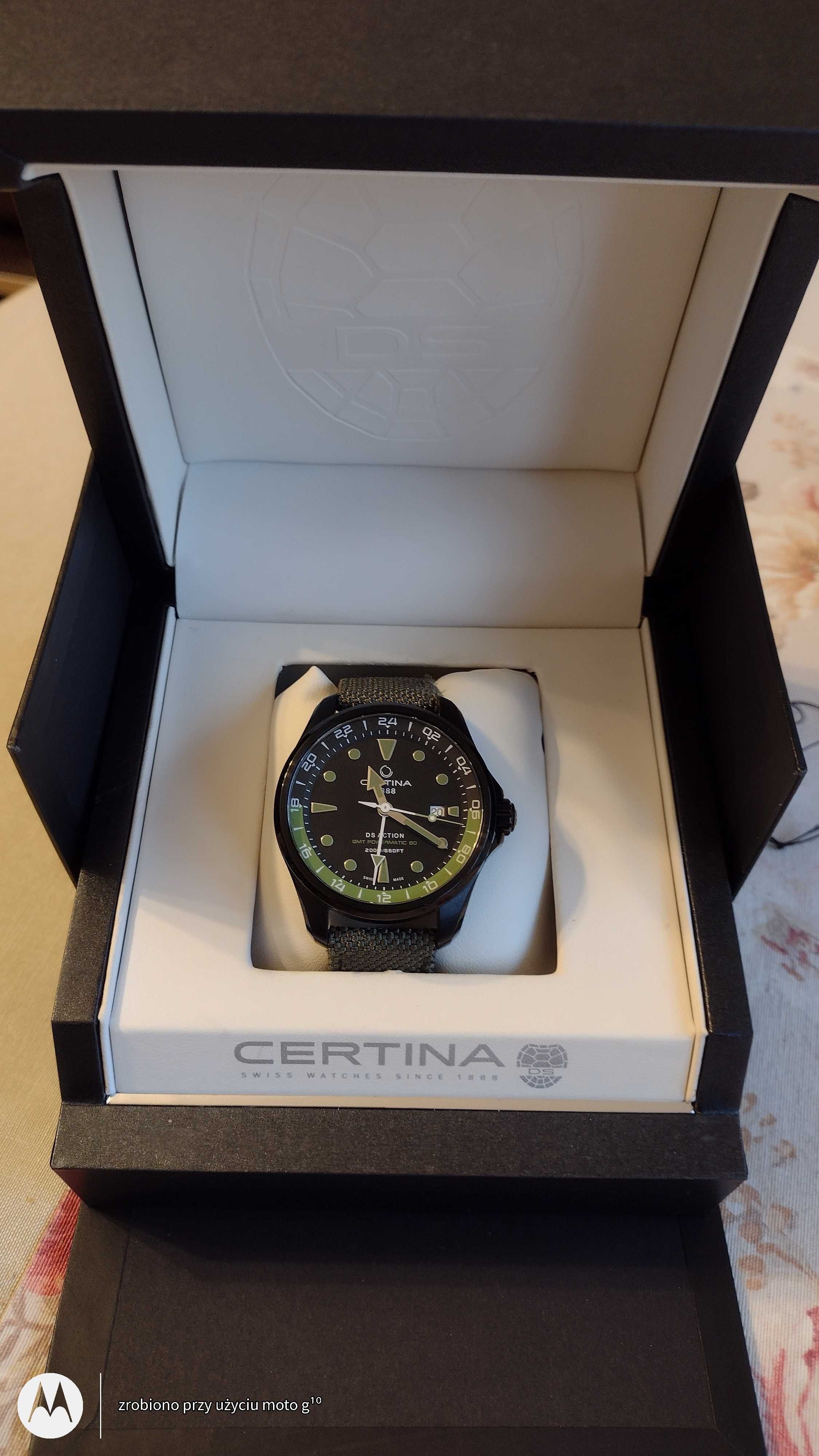 Zegarek Certina DS Action GMT Powermatic 80