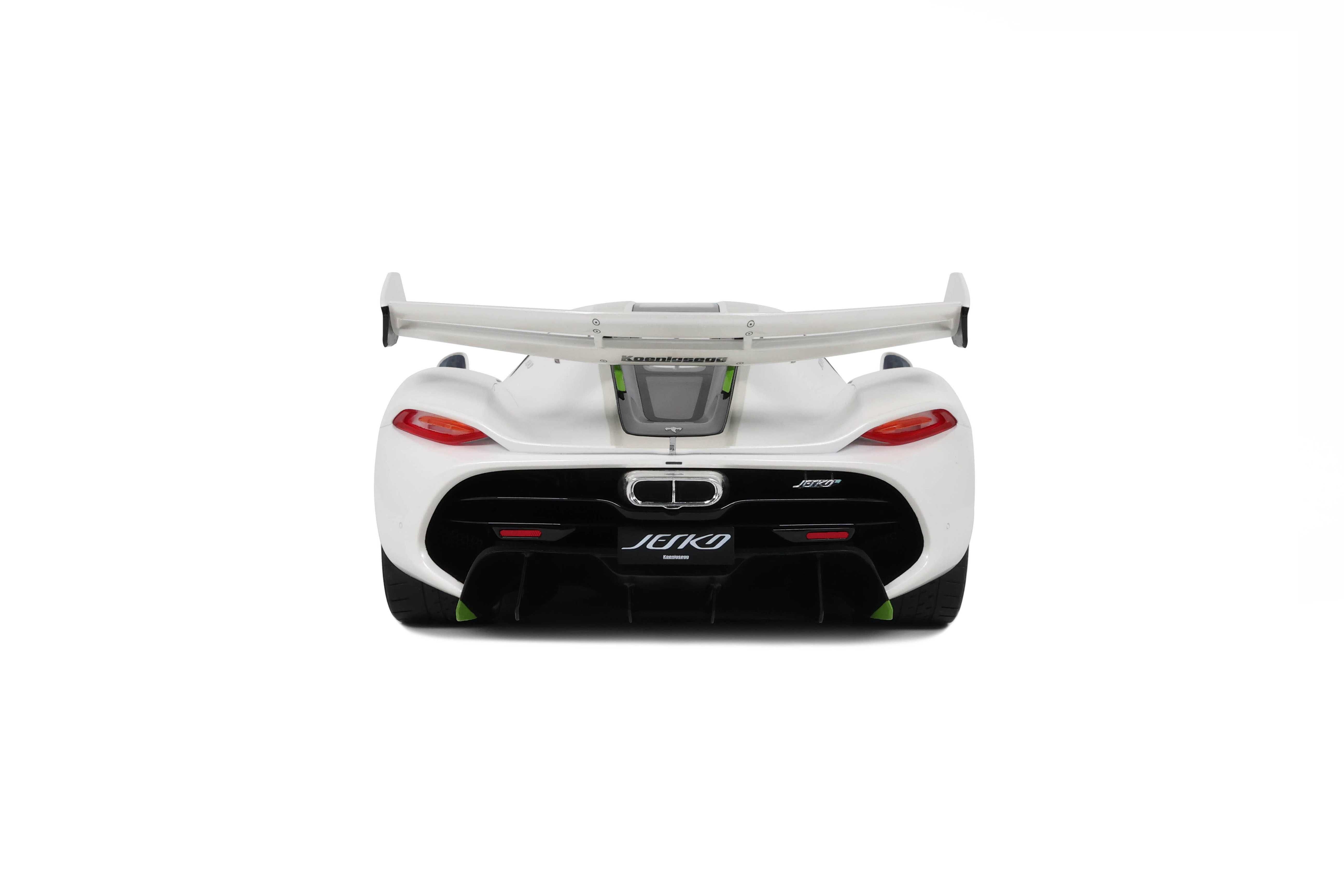 Koenigsegg Jesko Attack Crystal White Pearl GT Spirit 1:12