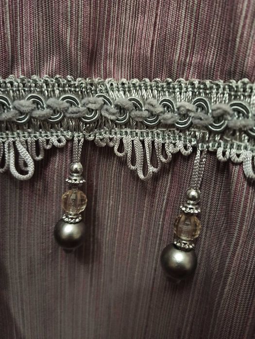 Шторы нарядные, мягкий капрон.