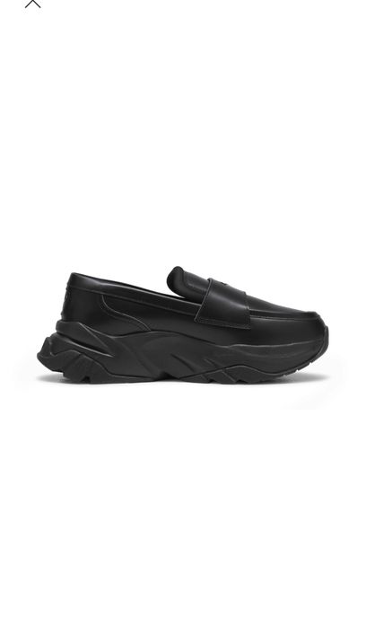 Чорні шкіряні Лофери PUMA