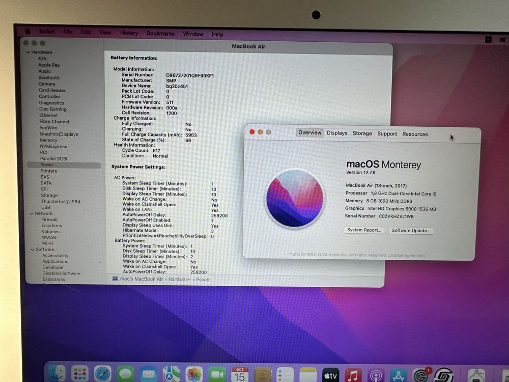 MacBook Air 13 2017 i5 8/128    #№101