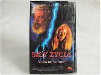 Kaseta VHS '' Siły Życia '' Donald Sutherland Film na Video ORYGINAŁ