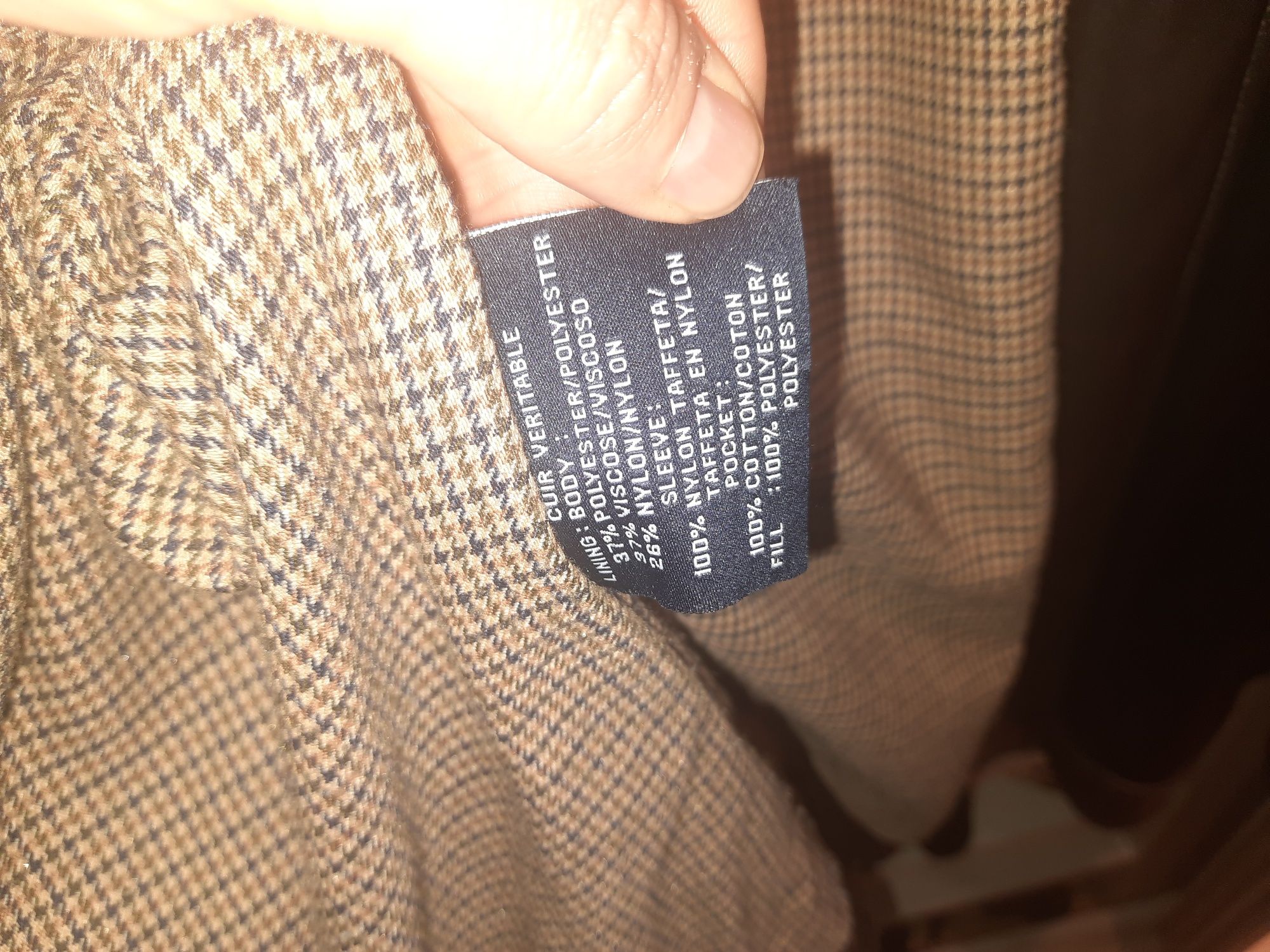 Tommy Hilfiger kurtka skórzana