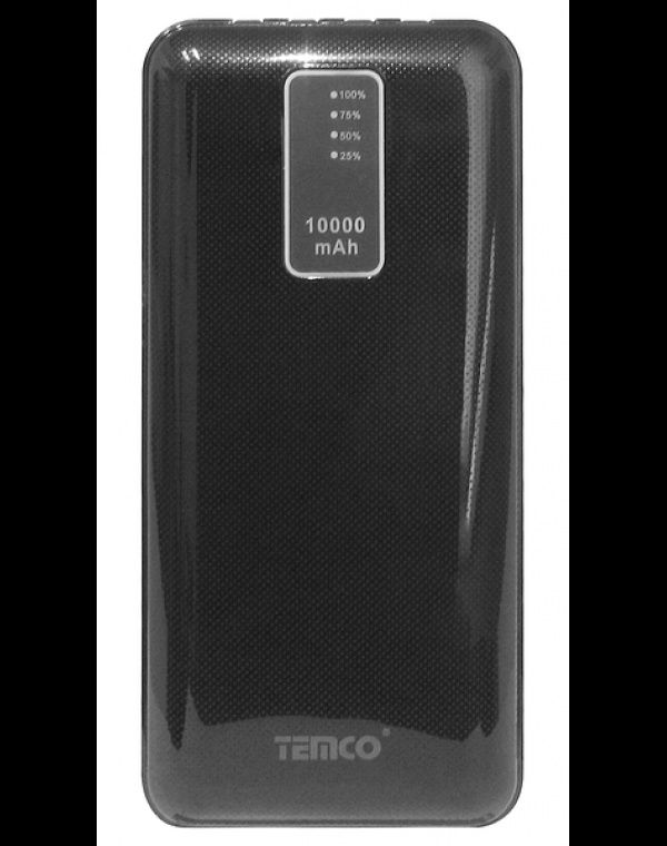 Зовнішній акумулятор Power Bank Temco PAL09-N 5V/2A 10000mah 4 in 1 bl