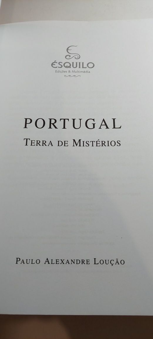 Portugal, Terra de Mistérios - Paulo Alexandre Loução